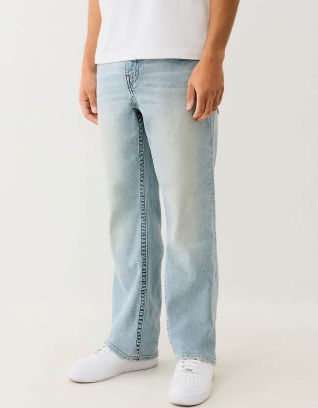 True Religion Billy Sn Flap 34in Beach Trail Light Wash