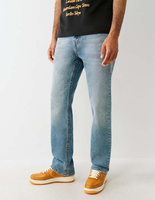 True Religion Ricky Sn Flap 34in Headspace Medium Wash