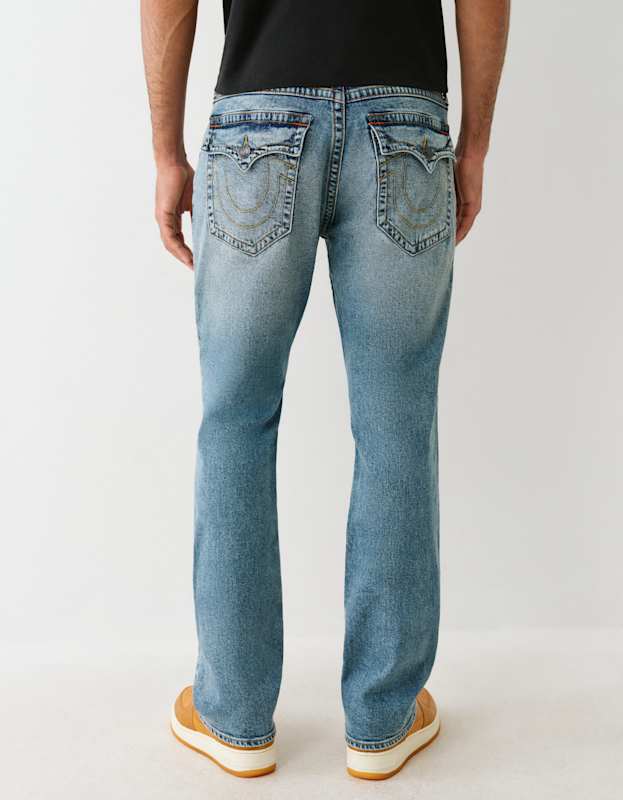 True Religion Ricky Sn Flap 34in Headspace Medium Wash