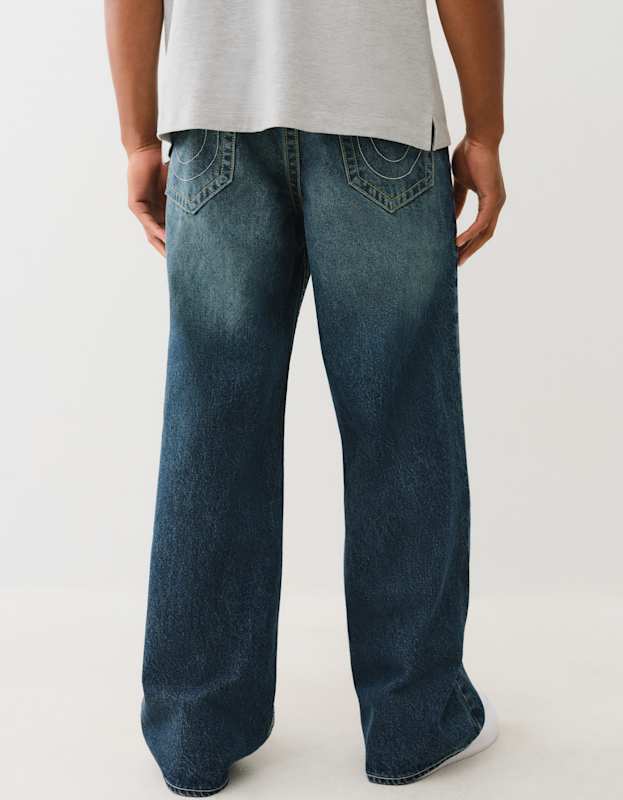 True Religion Vinny Sn Flap 34in Nightcap Dark Wash