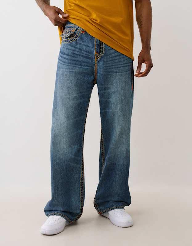 True Religion  Vinny Super T Flap 34in Medium Wash