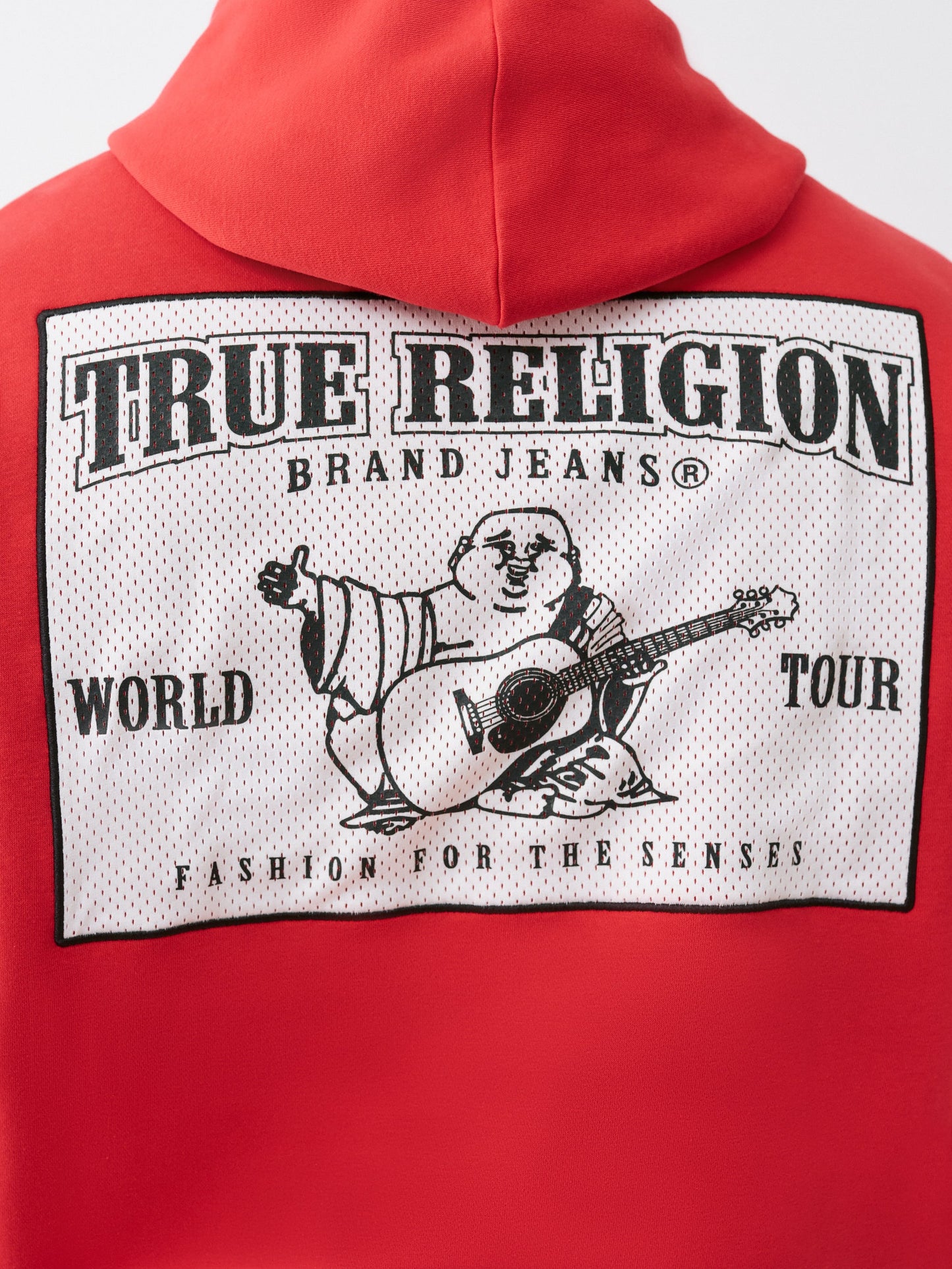 True Religion Hoodie Mesh Srs Pullover Trv Red