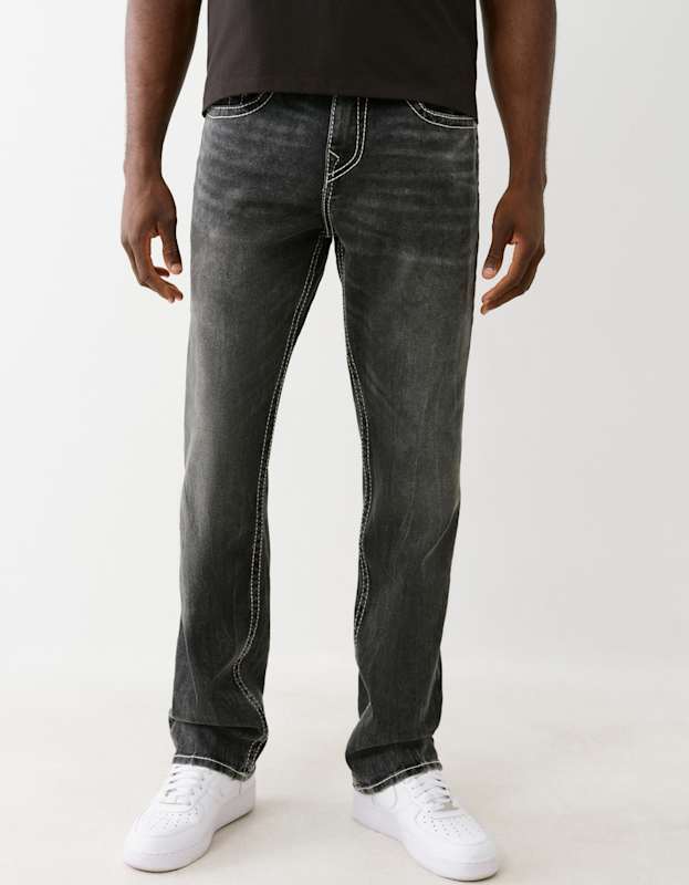 True Religion Ricky Big T Nf Oversized Hs 34in Chantey Black Wash