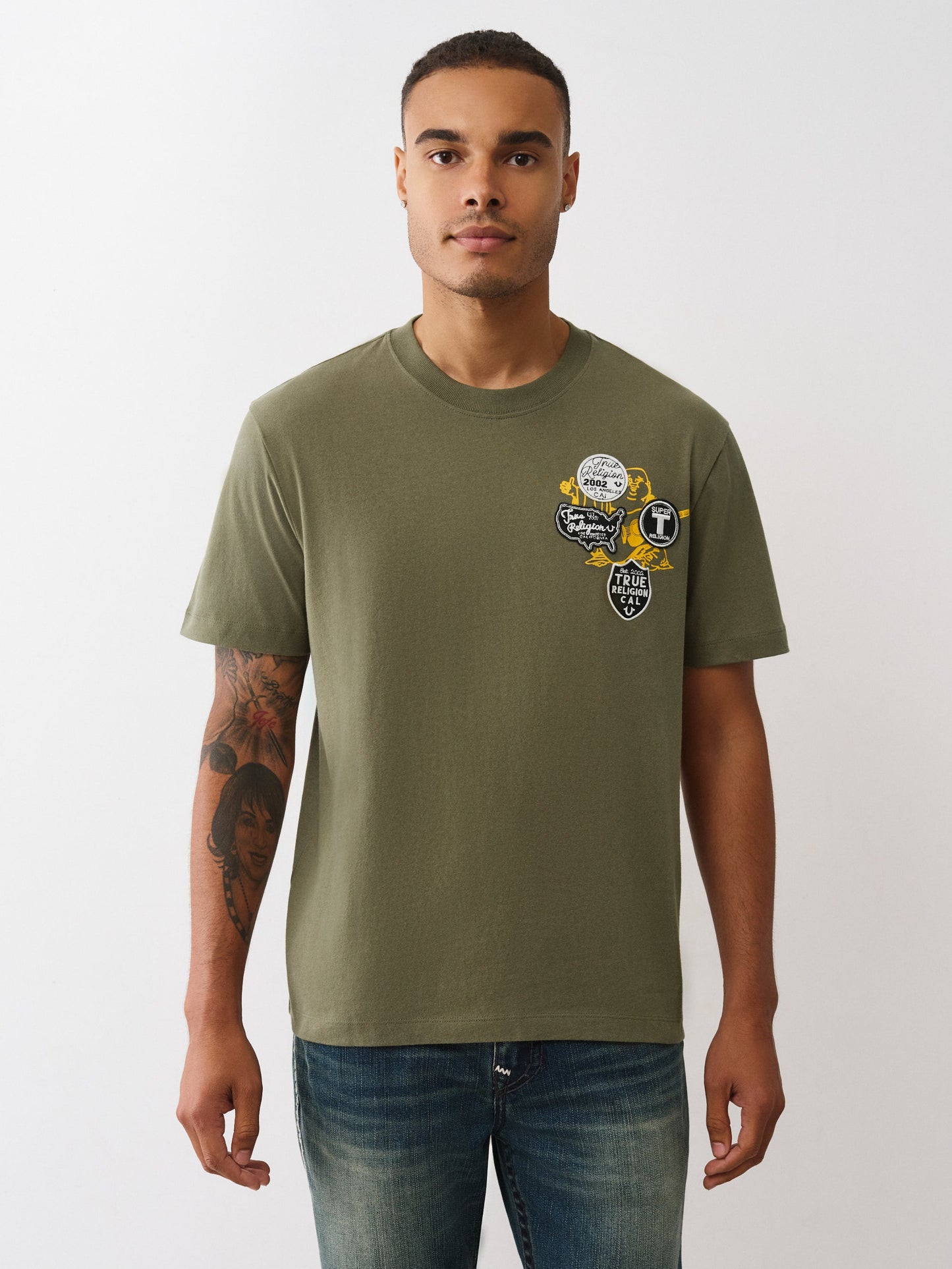 True Religion Ss University Tee Kalamata