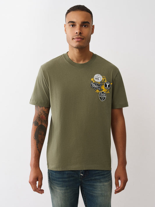 True Religion Ss University Tee Kalamata