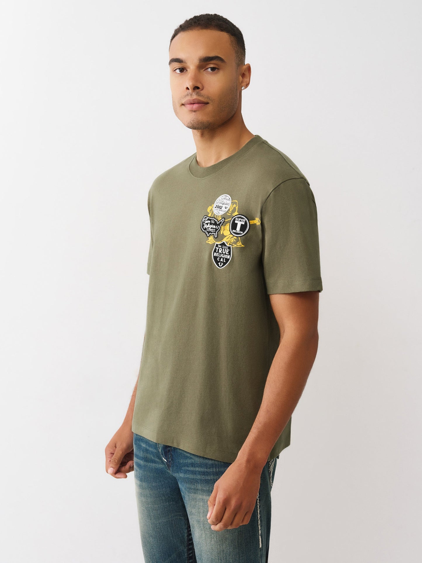 True Religion Ss University Tee Kalamata