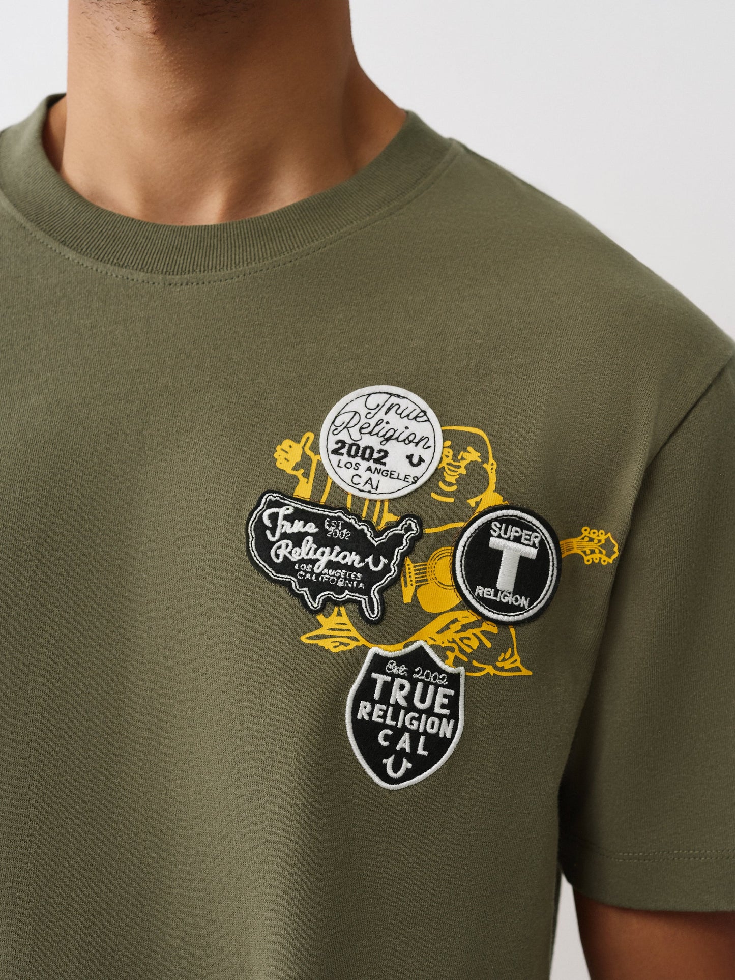 True Religion Ss University Tee Kalamata