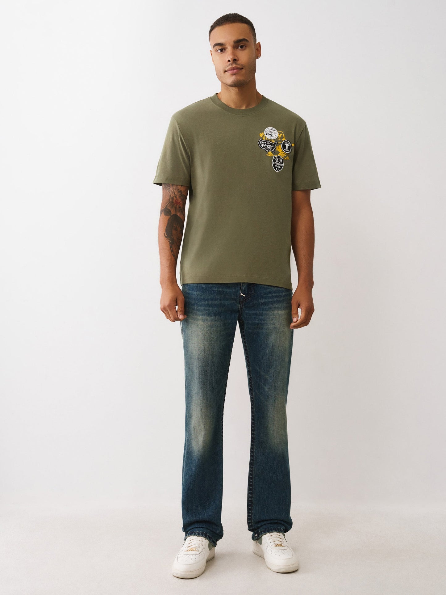 True Religion Ss University Tee Kalamata