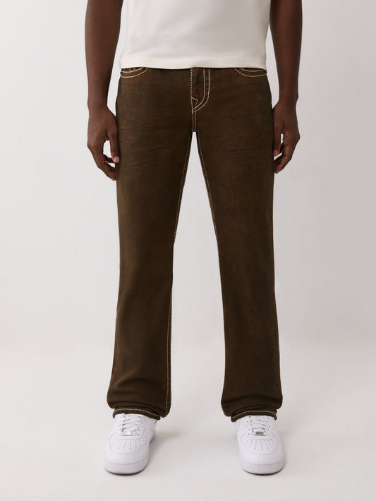 True Religion Ricky Big T Flap 34In Charlatans Brown Wash