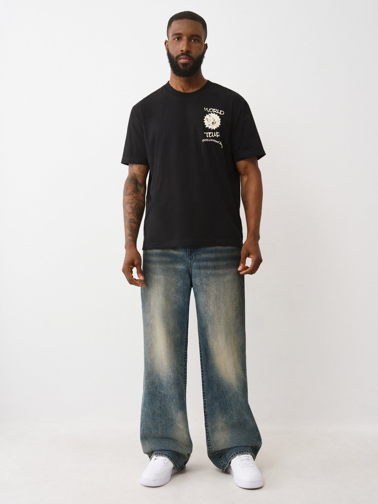 True Religion Vinny Sn Flap 34In Warm Sand Medium Wash