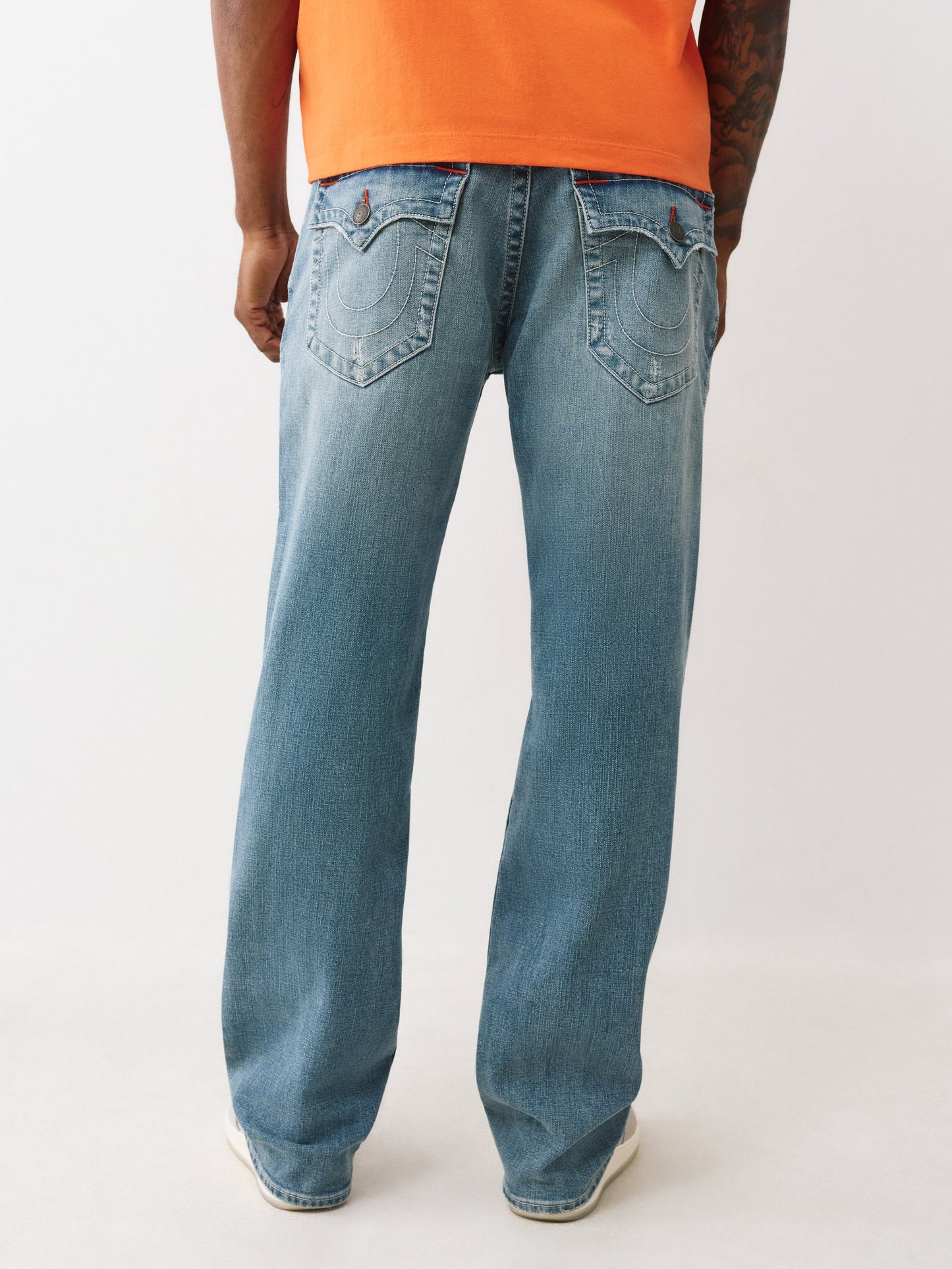 True Religion Billy Sn Flap 34In Seagrass Medium Wash