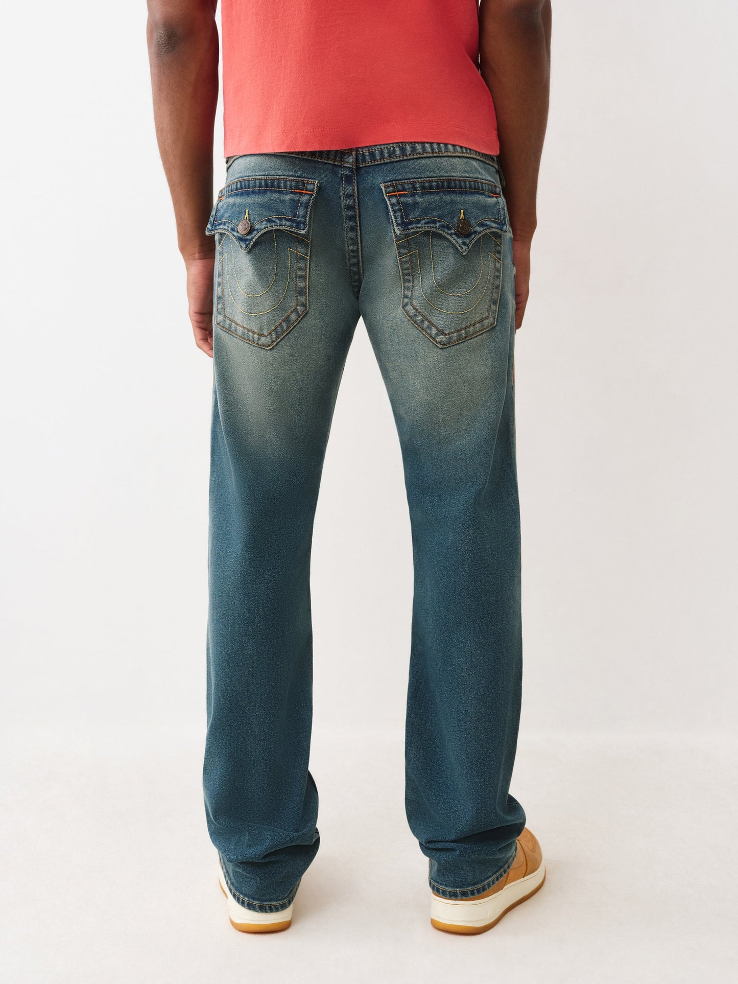 True Religion Ricky Sn Flap 34In Wild Oats Medium Wash