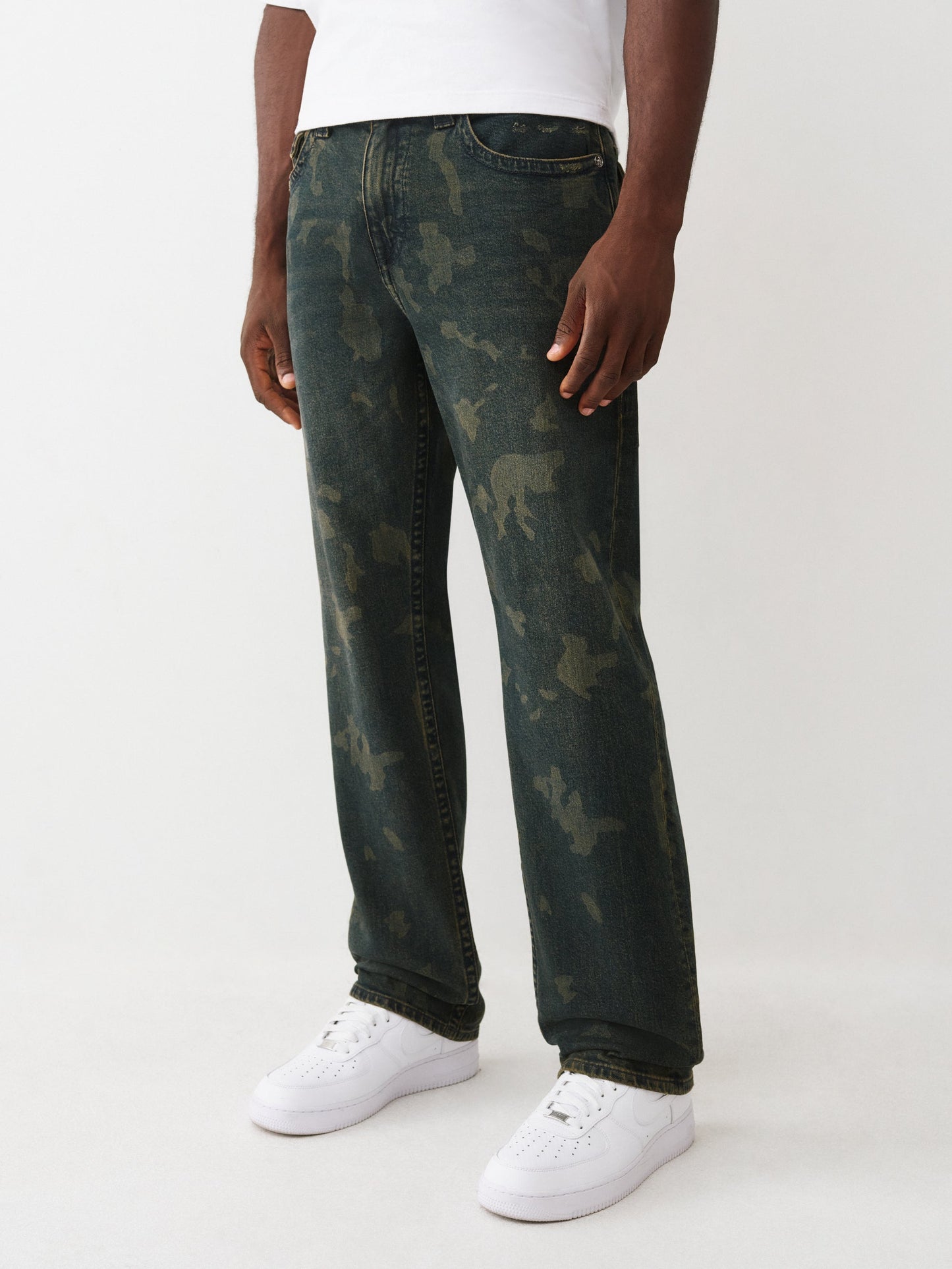True Religion Bobby Sn Flap 32In Bold Stride Dark Wash