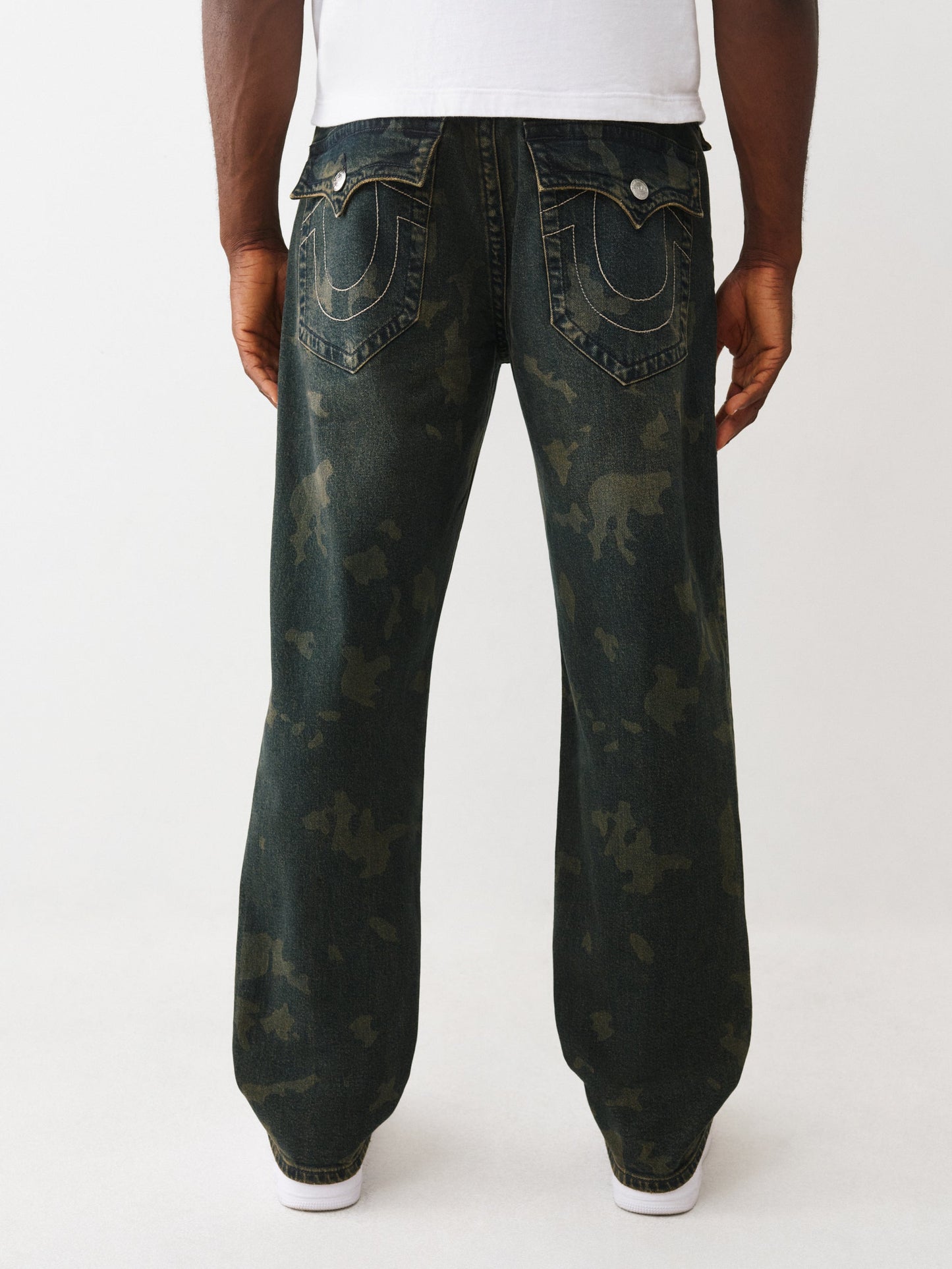 True Religion Bobby Sn Flap 32In Bold Stride Dark Wash