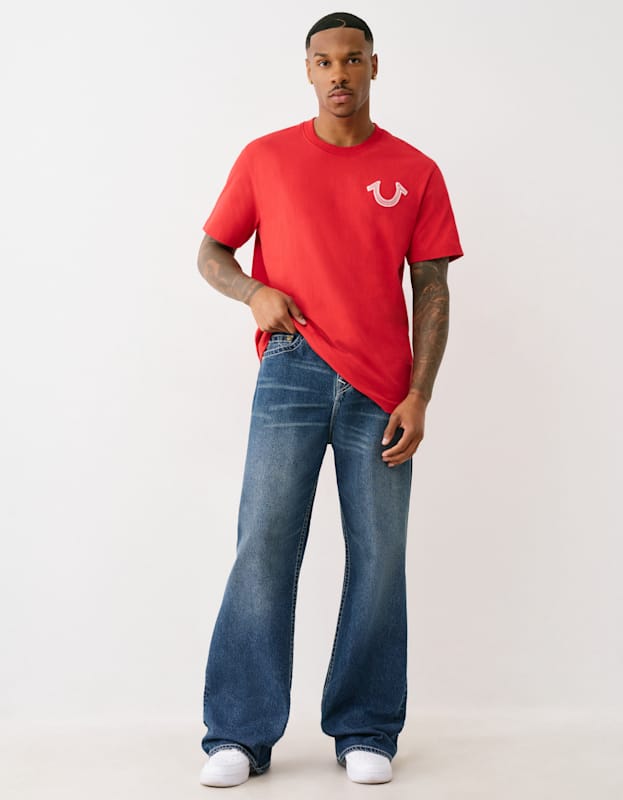 True Religion Vinny Sn Nf Buddha Embro 34in Dark Wash