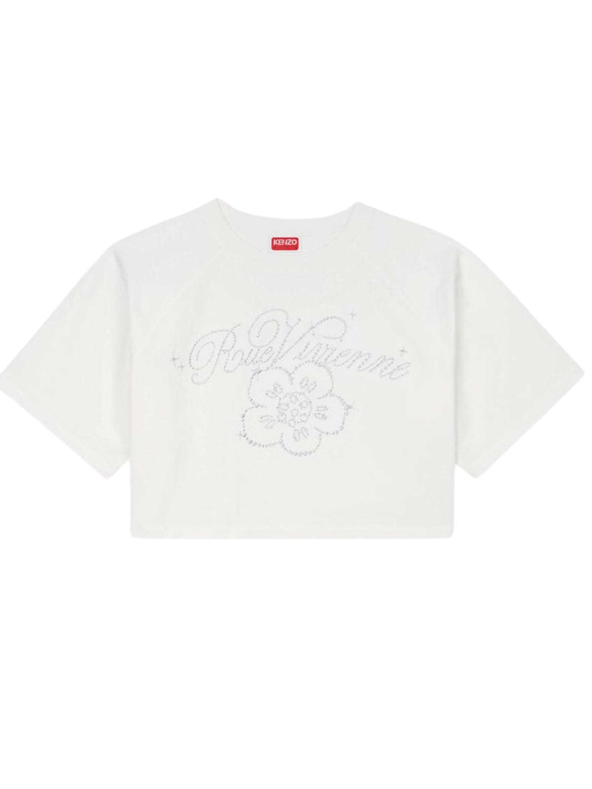Kenzo Crew Ladies Rue Vivienne White