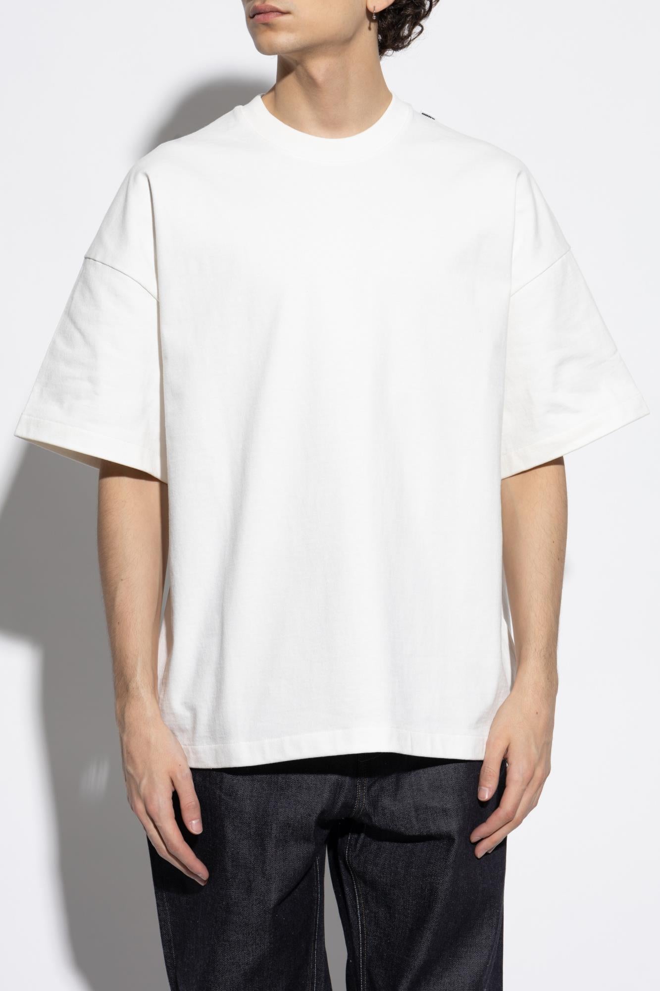 Jil Sander Crew White