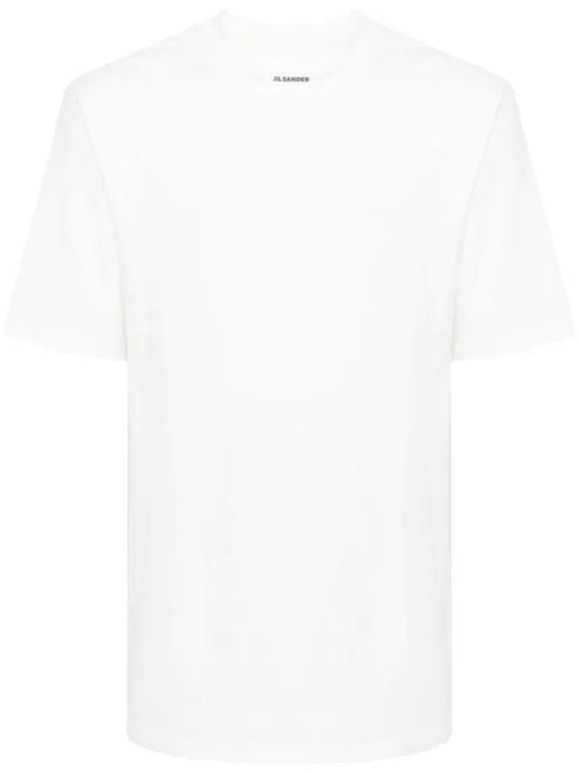 Jil Sander Crew Regular Fit White