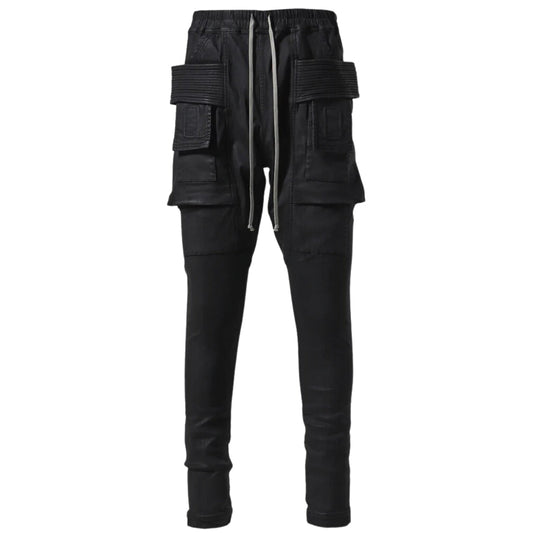 Rick Owens Cargo Pants Black