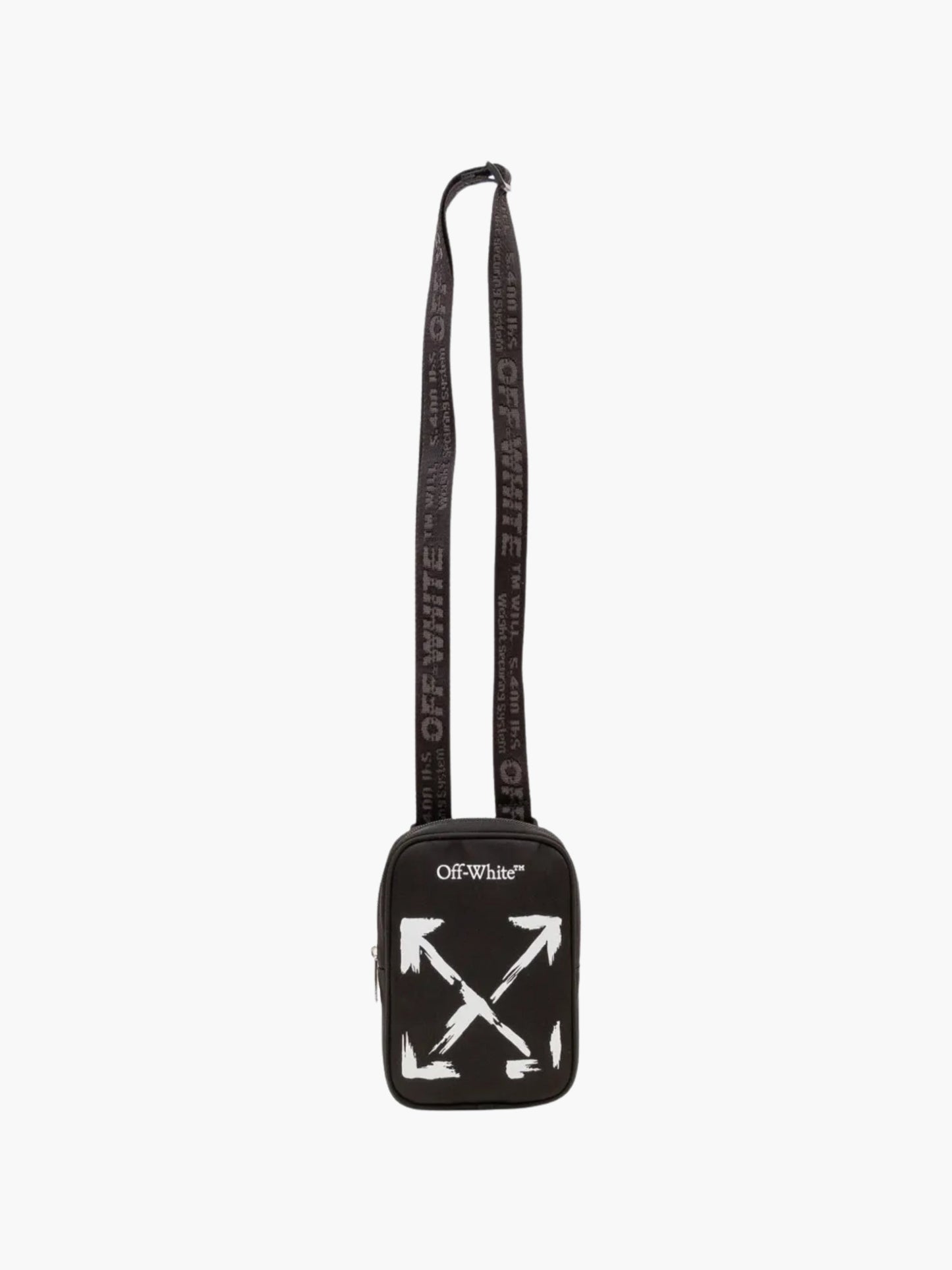 Off-White Bag Painted Logo Crossbody Black
