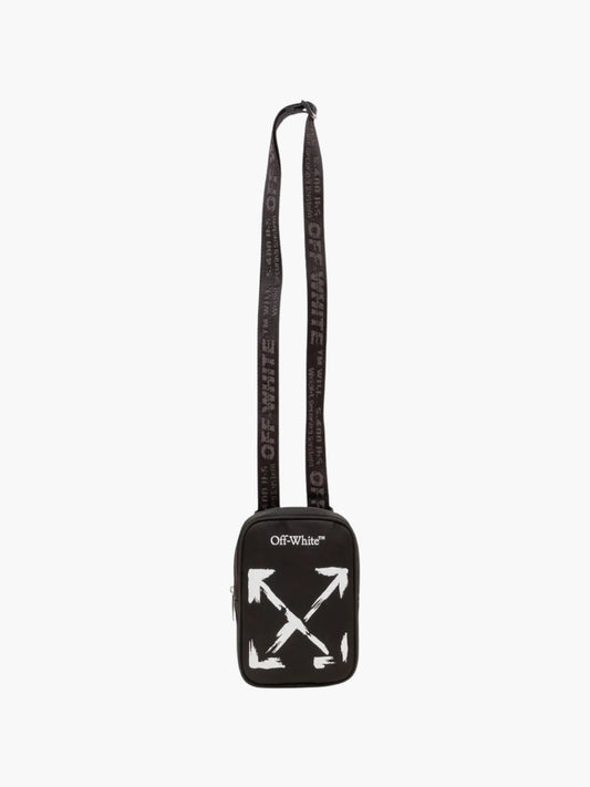 Off-White Bag Painted Logo Crossbody Black