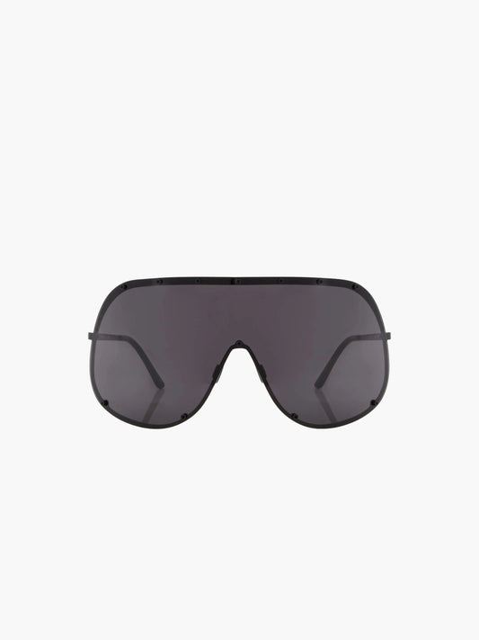 Rick Owens Sunglasses Visor Style Frame Black