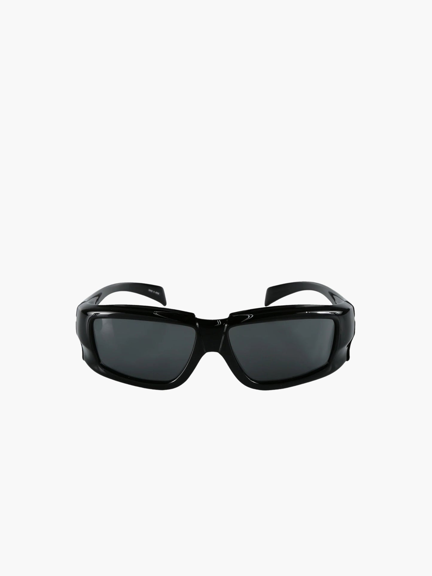 Rick Owens Sunglasses Rectangle Silhouette Black