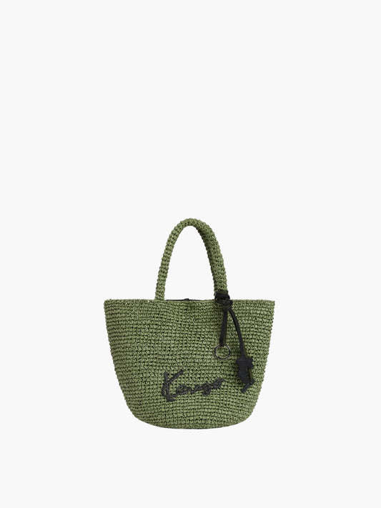 Kenzo Bag Knitted Sling Khaki