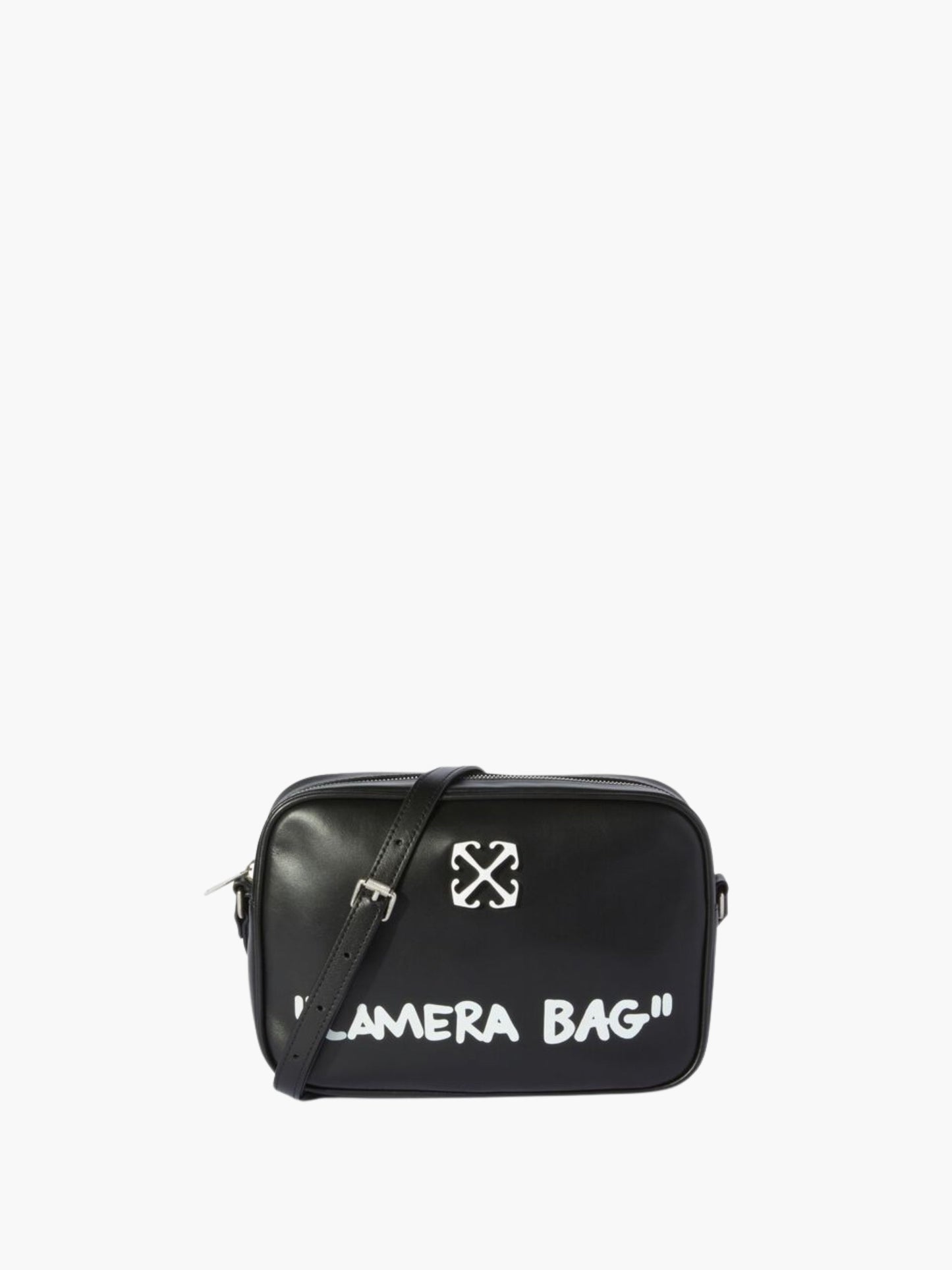 Off-White Bag White Print Camera Black