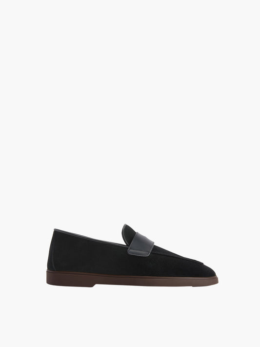 Giuseppe Zanotti Formal Shoes Zsh3 Slip On Suede Black
