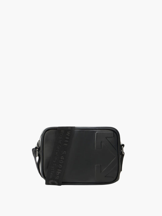 Off-White Bag Embossed Logo Strap Black