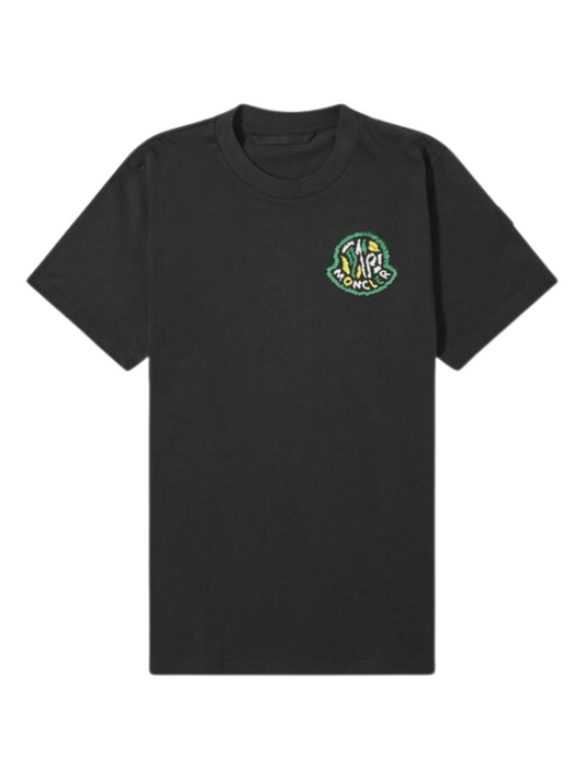 Moncler T-Shirt Logo Black