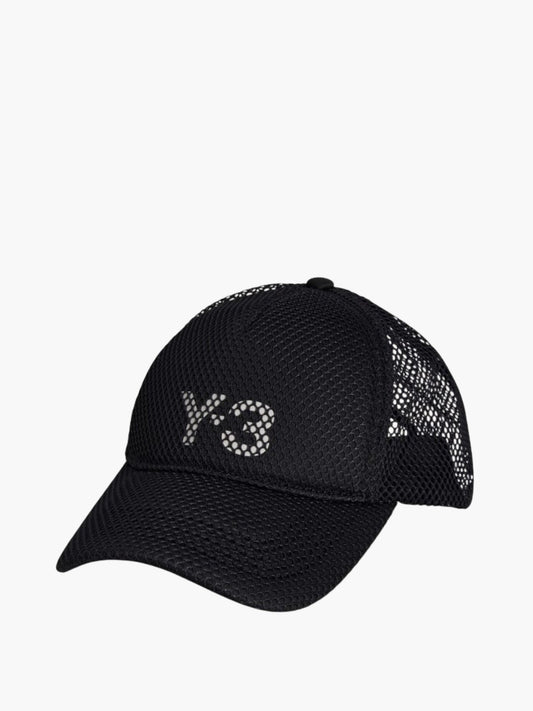 Y-3 Cap Trucker Black