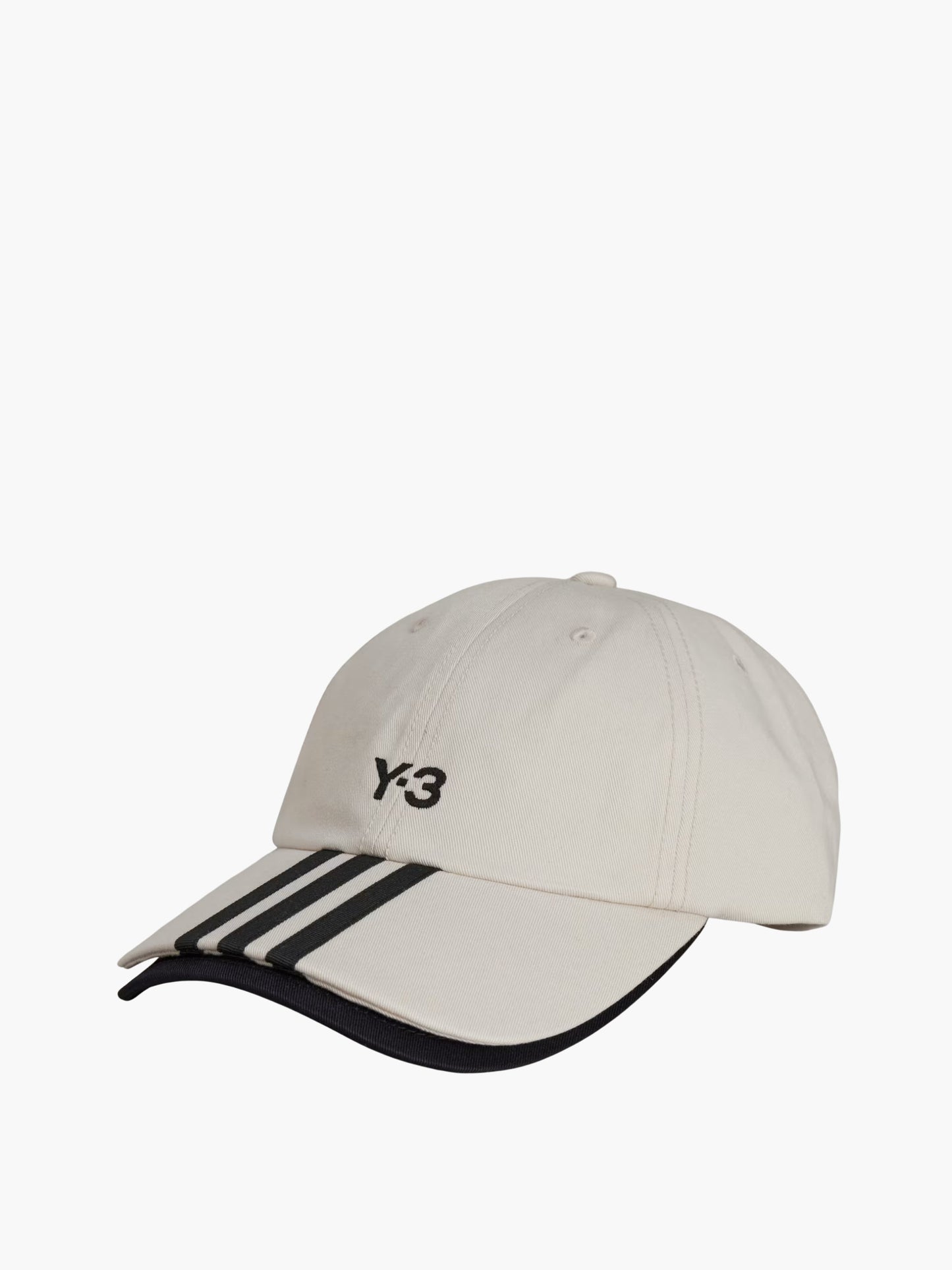 Y-3 Cap 3 Stripes Talc