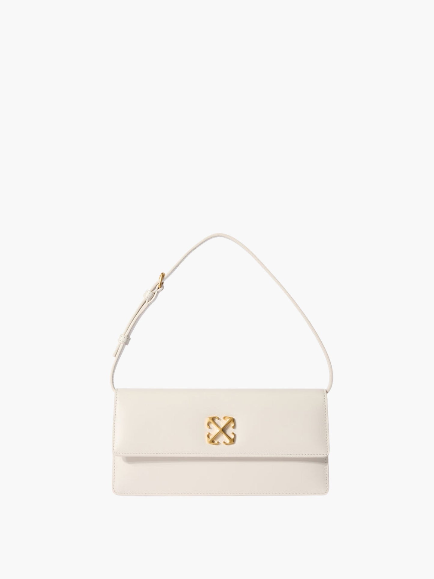 Off-White Bag Gold Arrow Strap White