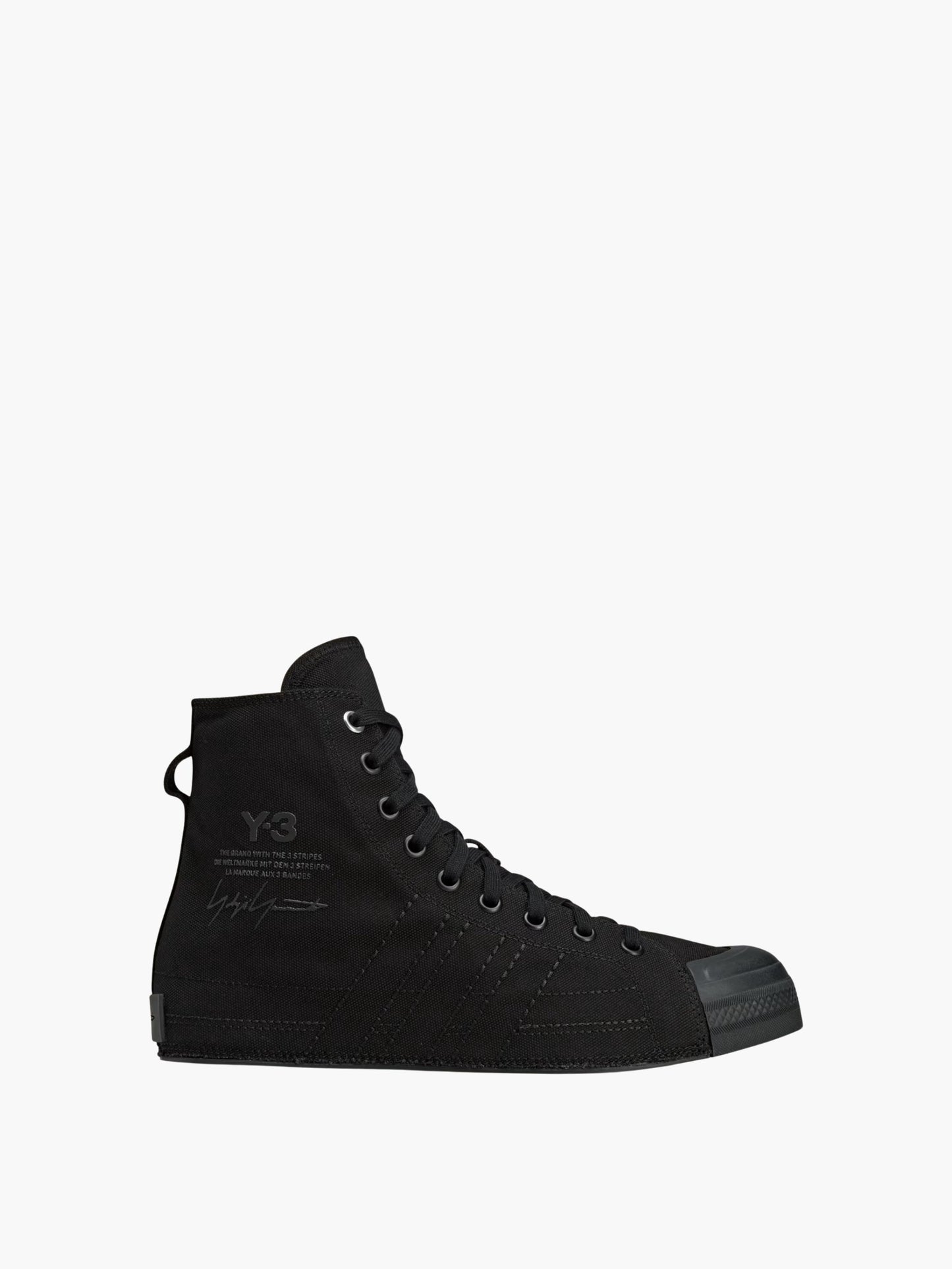 Y-3 Sneakers YS184 Nizza Hi Black