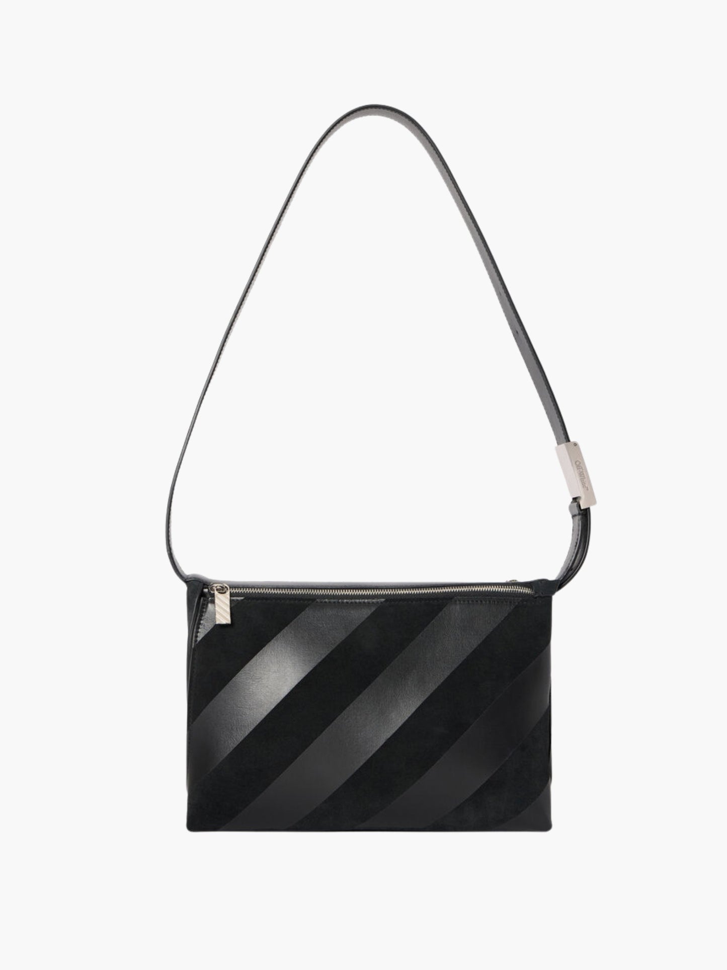 Off-White Bag Stripped Strap Black