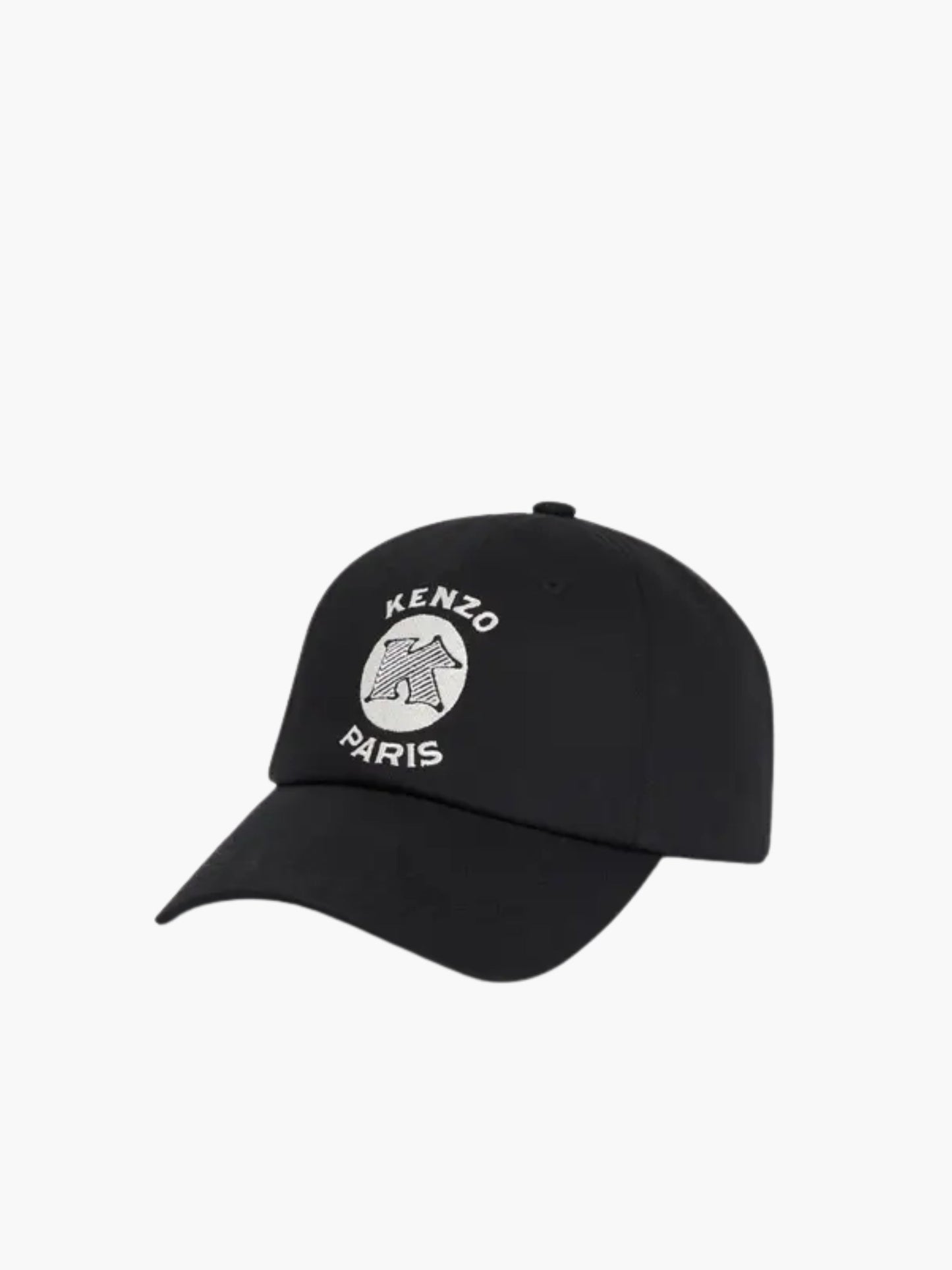 Kenzo Cap Plain Embroidery Black