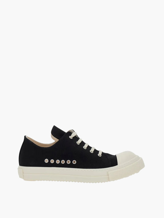 Rick Owens Sneakers Ro6 Low Silv Punched Black