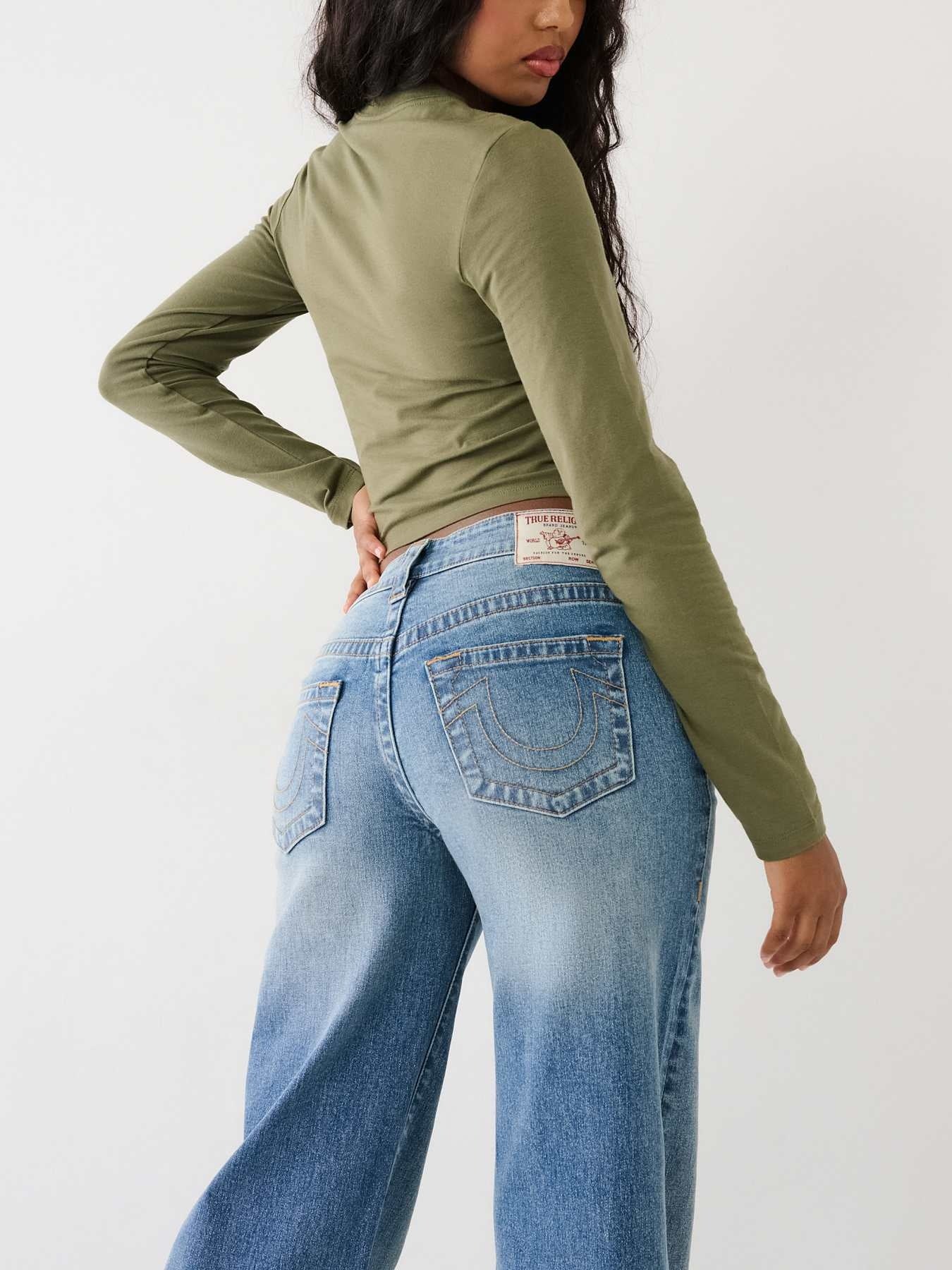 True Religion Jeans Bobbi Baggy Medium Wash