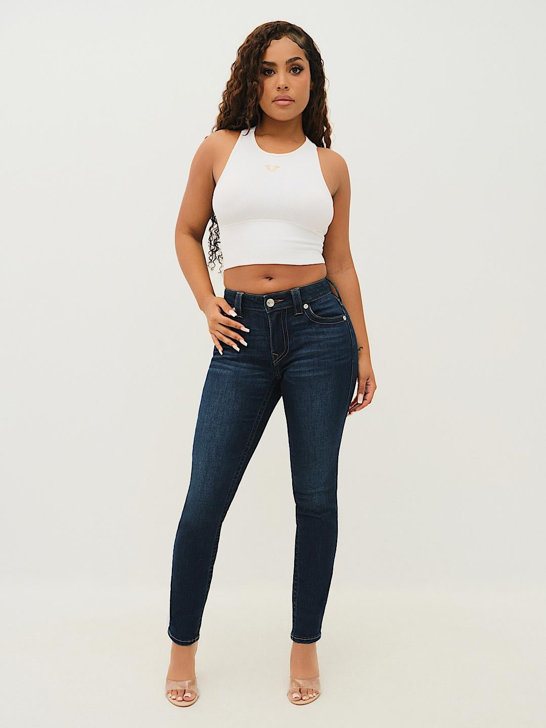 True Religion Jeans Jennie Mr Curvy Indigo Upgrade