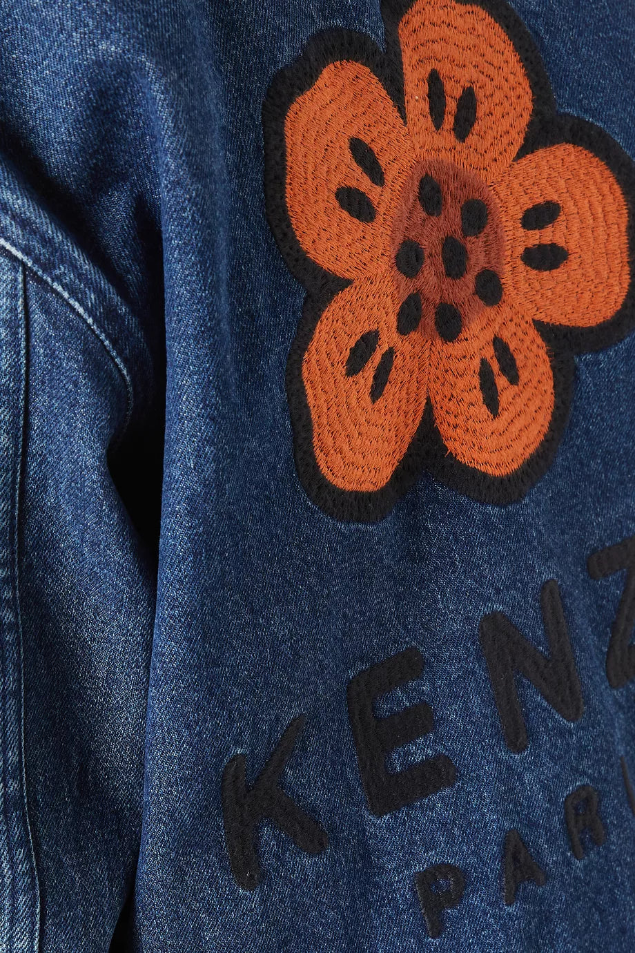 Kenzo Jacket Denim Blue