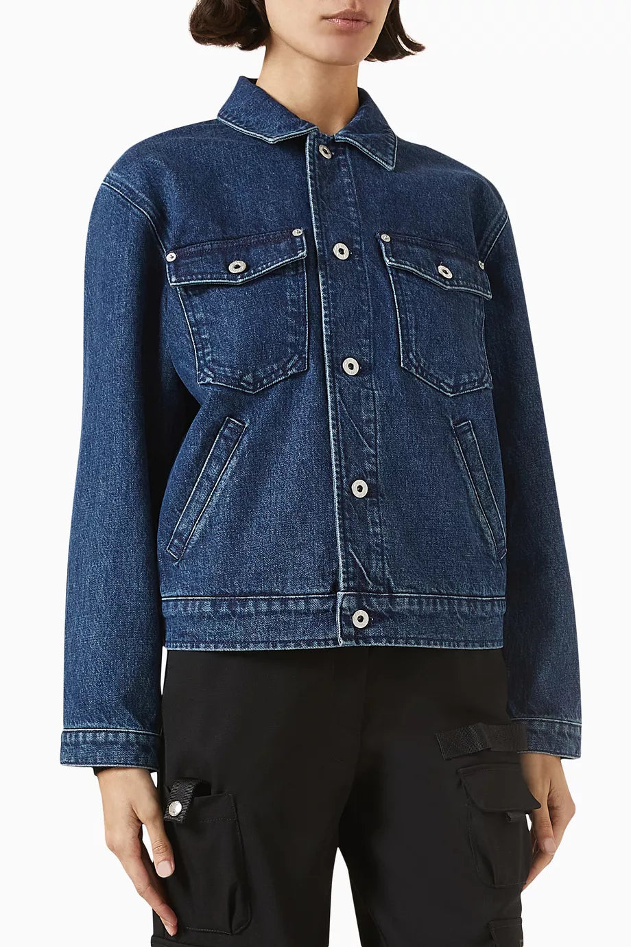 Kenzo Jacket Denim Blue