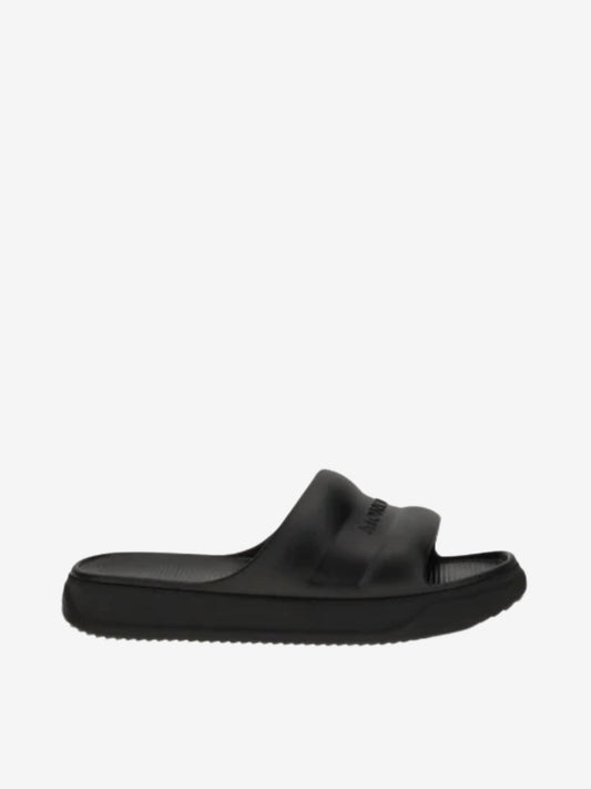 Moncler Slides MSCL2 Altive Logo Black