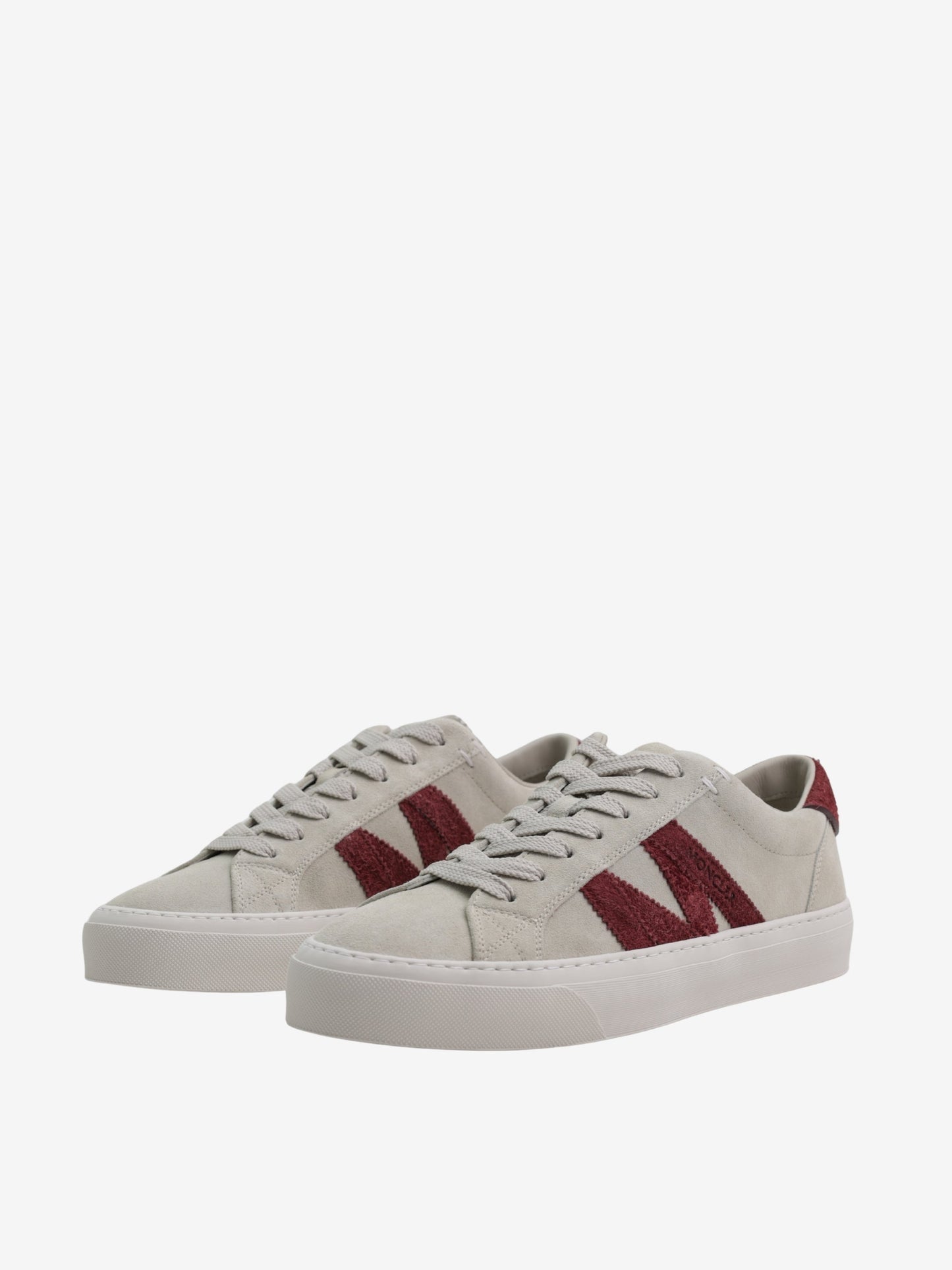 Moncler Ms66 Monaco2 Low Top Sneakers Grey