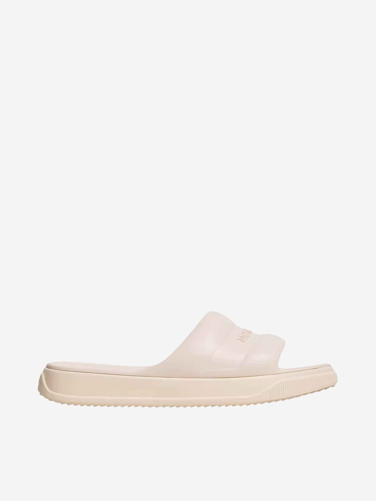 Moncler Slides MSCL1 Altive Logo White
