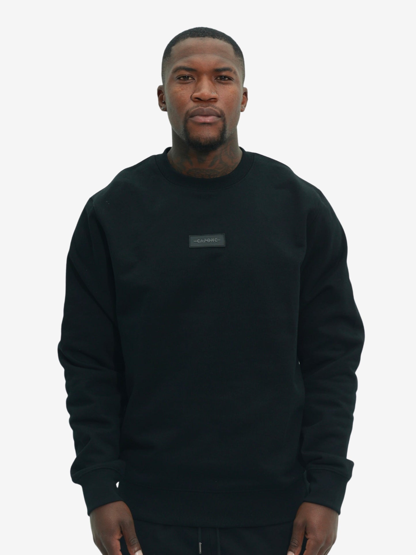 Capone Sweater Design Logo Black