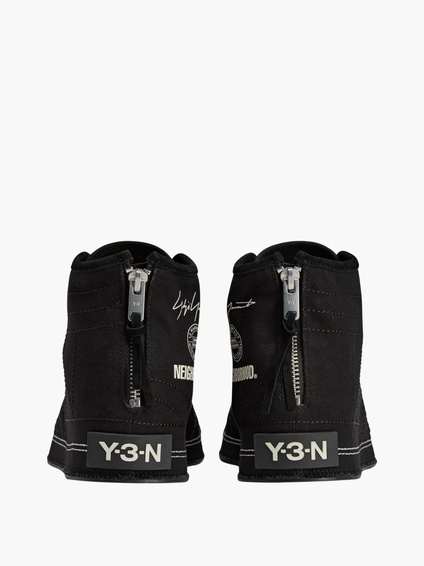 Y-3 Sneakers YS190 NBHD Nizza Hi Black