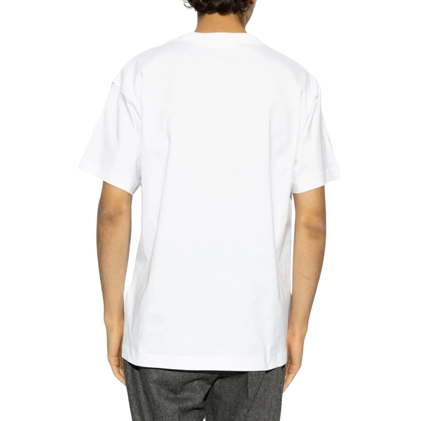 Moncler T-Shirt Mono M Logo White