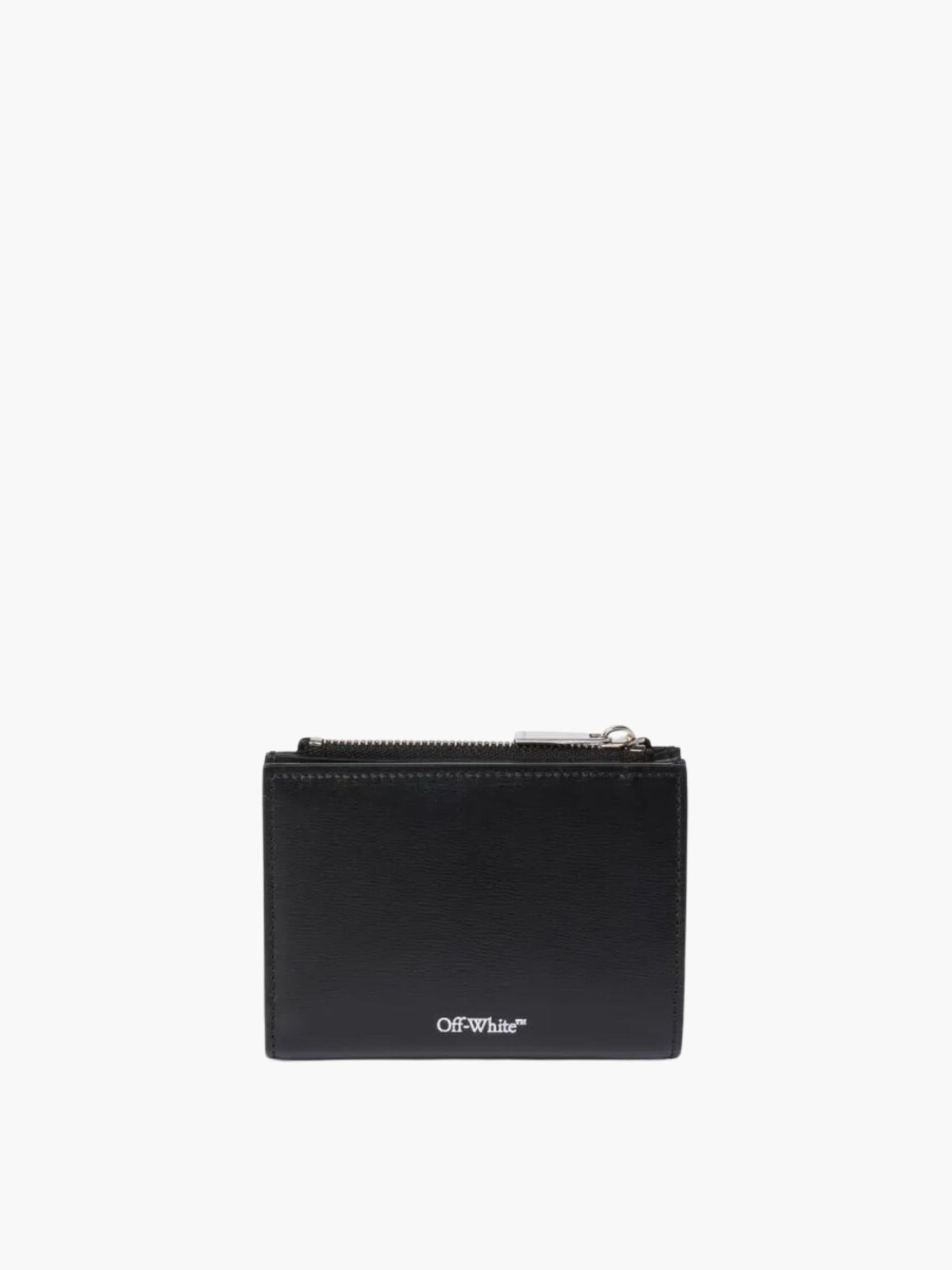 Off-White Wallet White Logo Black